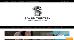 Desktop Screenshot of boardthirteen.com