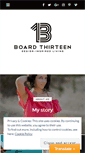 Mobile Screenshot of boardthirteen.com